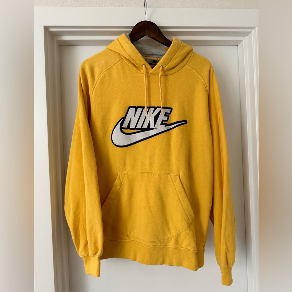 Yellow Nike sweatshirt